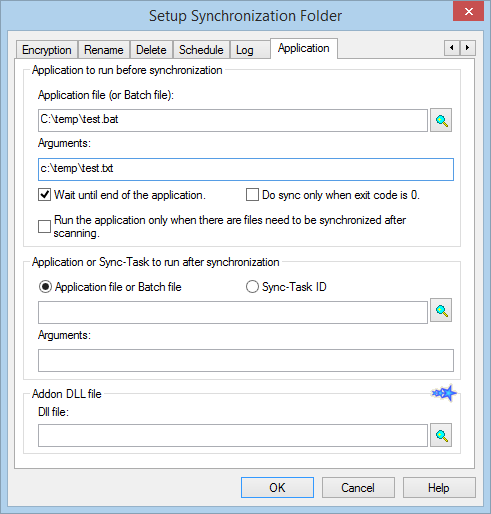 Run batch File with argument