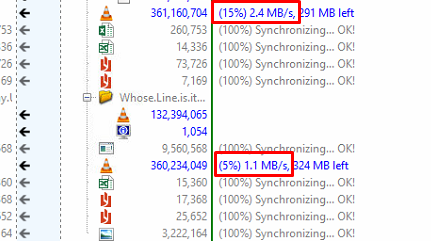 FTP SYNCHRONIZER TOP SPEED: 5mb/s