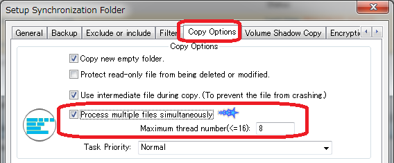 Copy Files by Multiple Threads