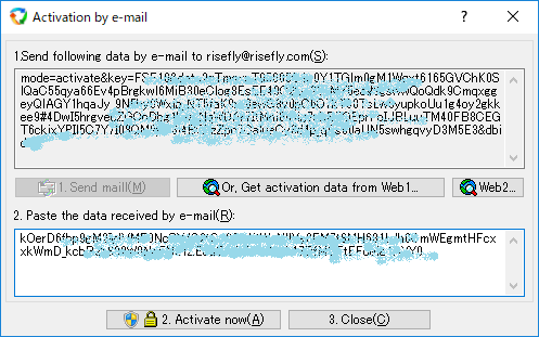 Input the received data