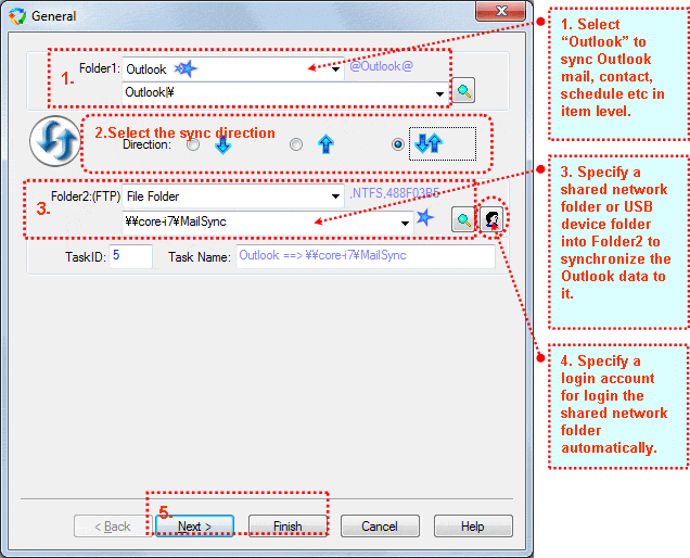 How To Synchronize Outlook Among PCs 